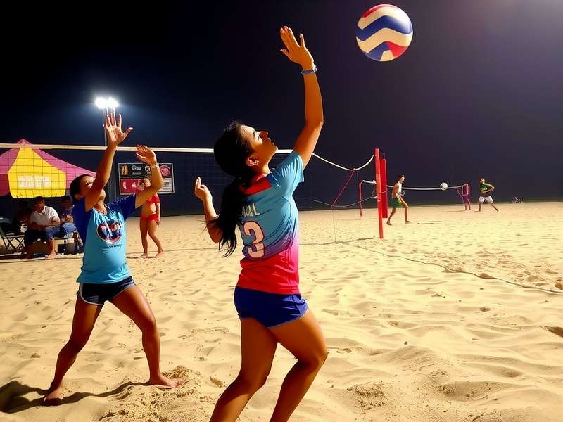 Desi Beach Volley Stars Game Cover